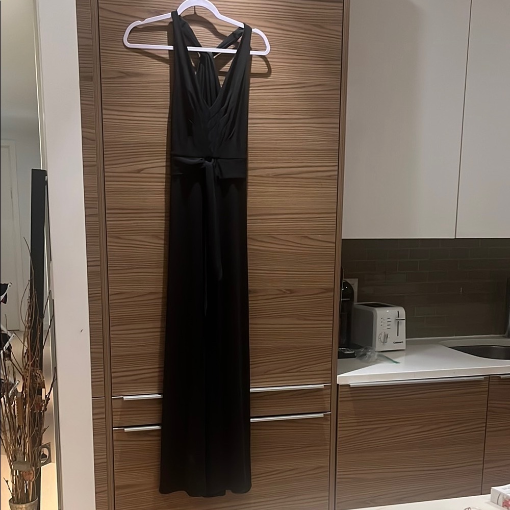 BCBG MaxAzria Black Maxi Gown